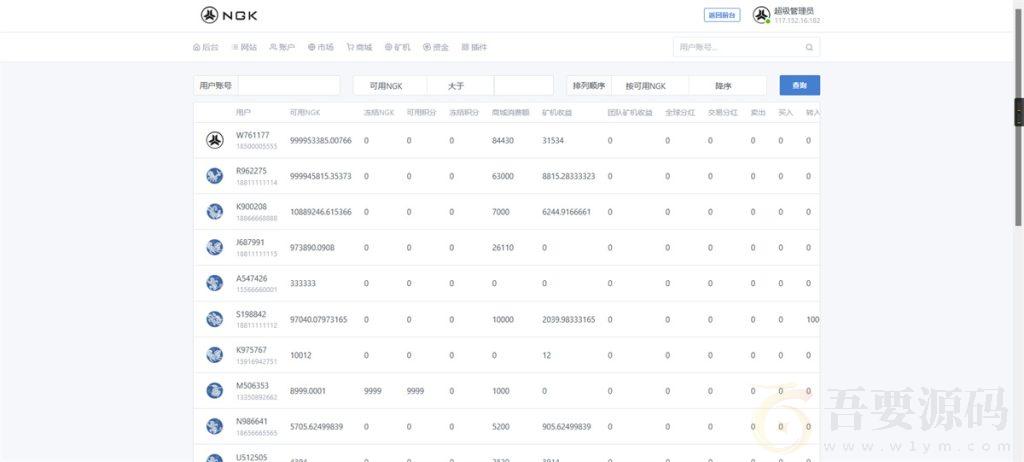 最新NGK区块链源码NGK矿机挖矿源码NGK公链程序数字钱包点对点交易模式算力