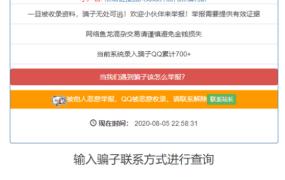 骗子QQ/微信查统网站源码