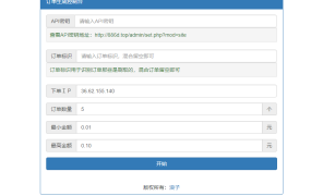 最新代刷网秒刷订单量源码