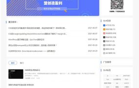 WordPress简约响应式自媒体资讯博客主题Qui-Pure v5.25